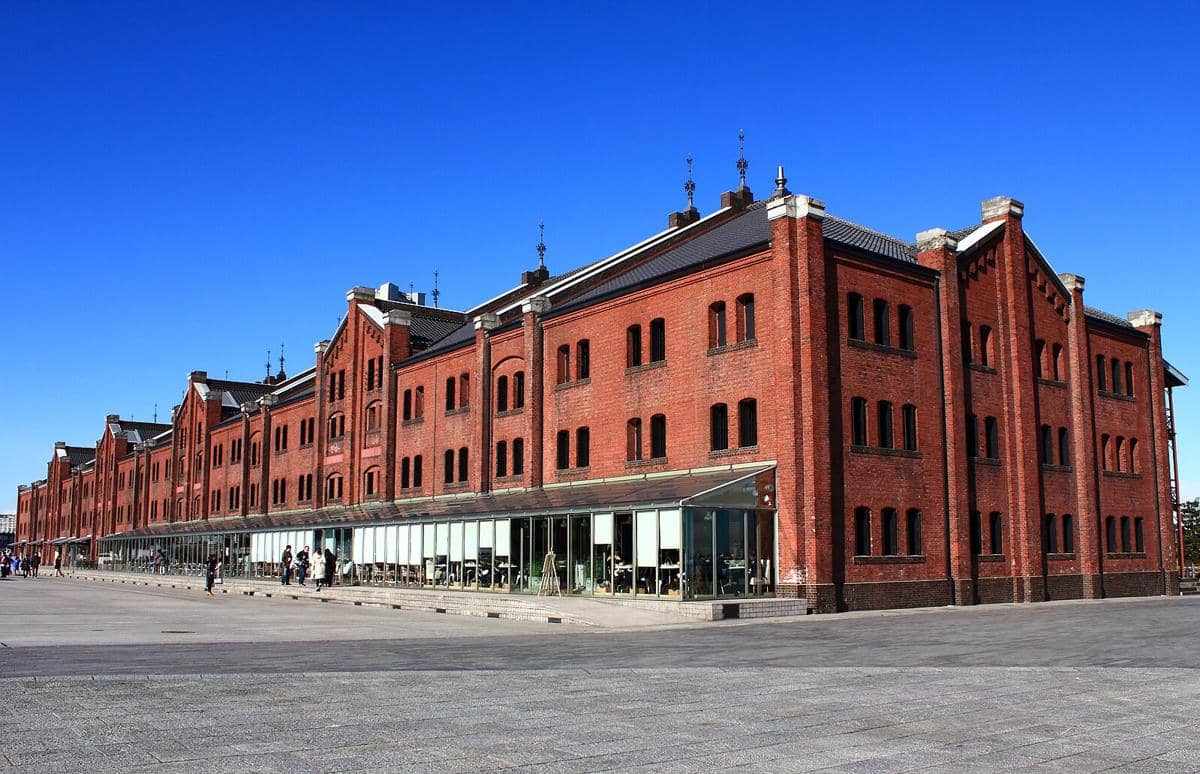 potret Yokohama Red Brick Warehouse