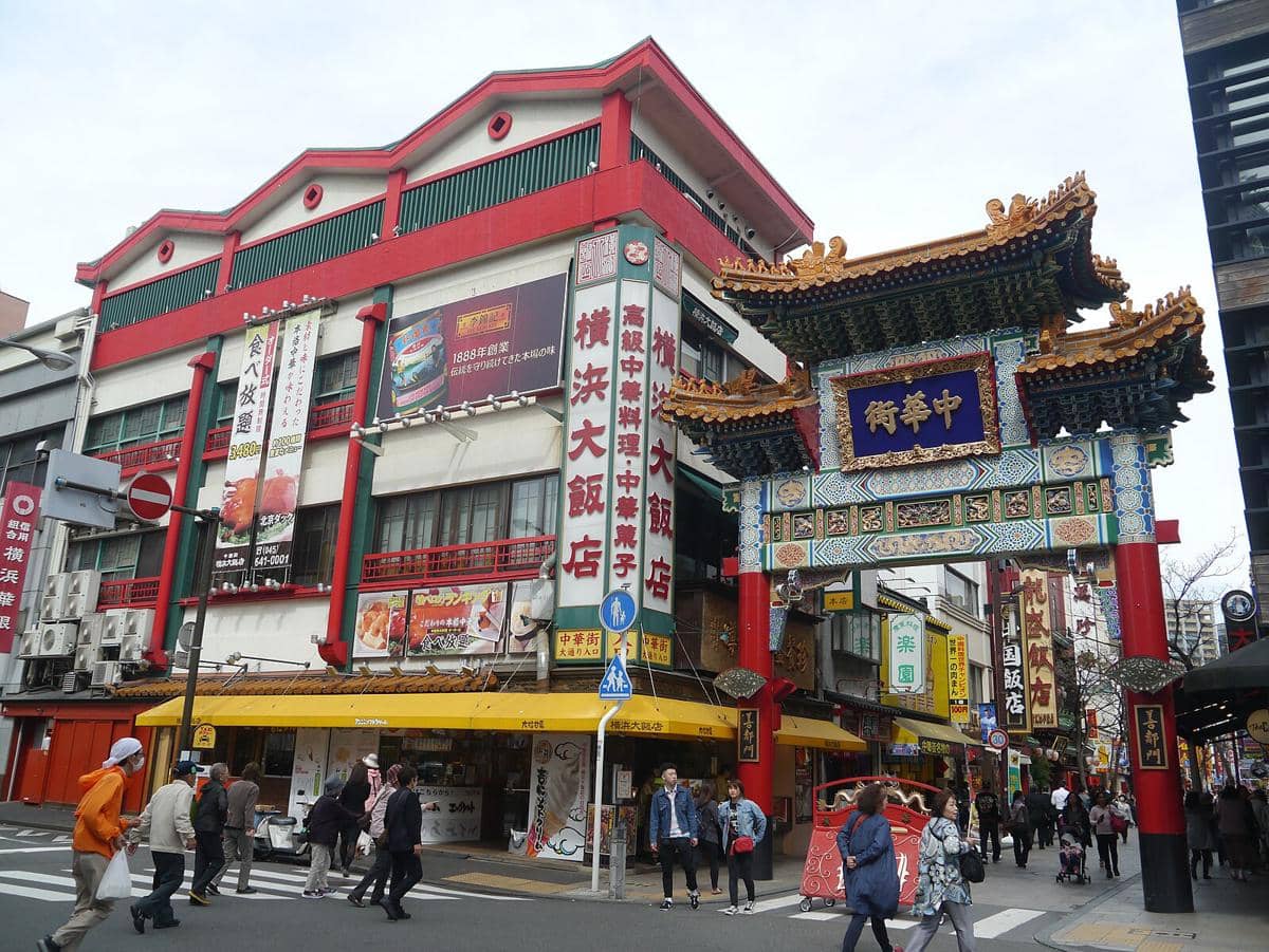 potret Yokohama Chinatown