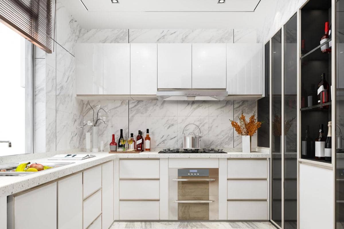 Ilustrasi dapur minimalis