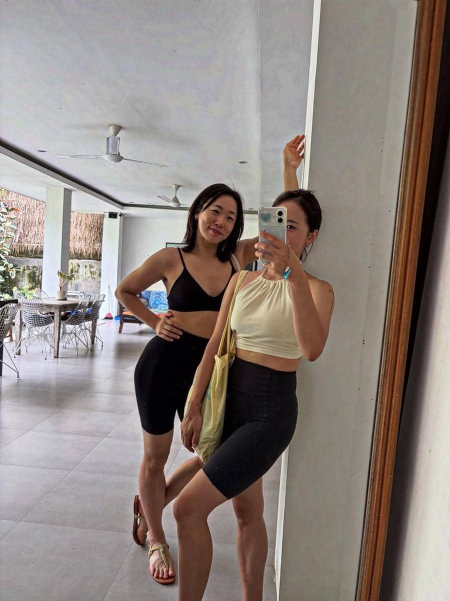 potret aktris Lee Mi Do liburan di Bali 