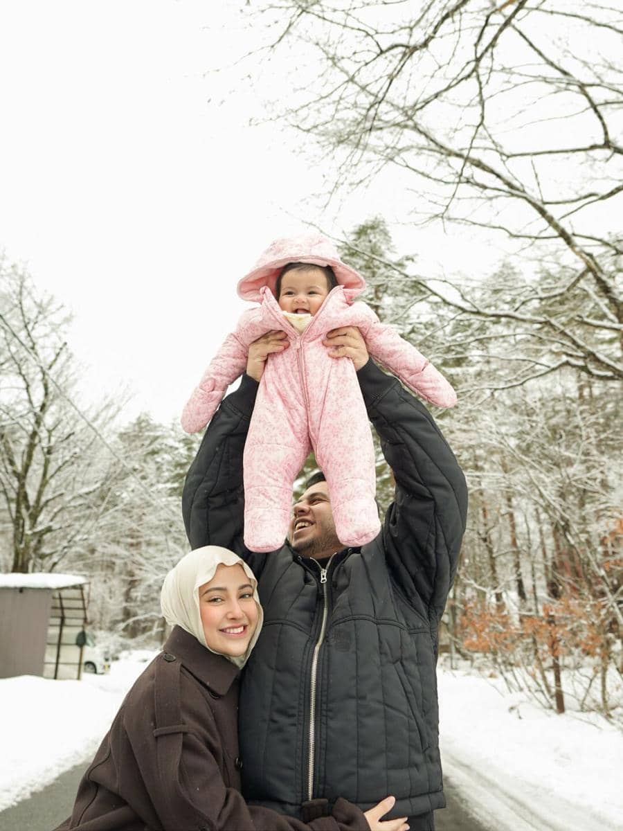 Yislam Jaidi di Jepang, Perdana Publish Wajah Anak (instagram.com/miskashf)