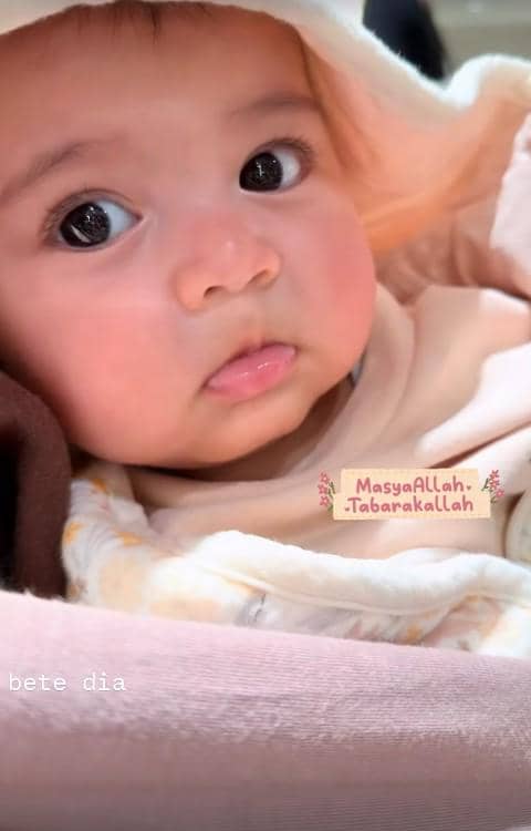 Yislam Jaidi di Jepang, Perdana Publish Wajah Anak (instagram.com/miskashf)