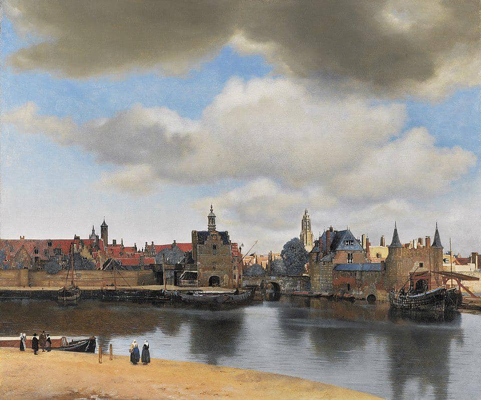 Pemandangan Delft Karya Johannes Vermeer