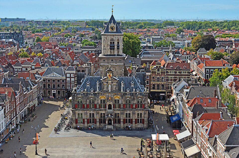 Kota Delft di Belanda