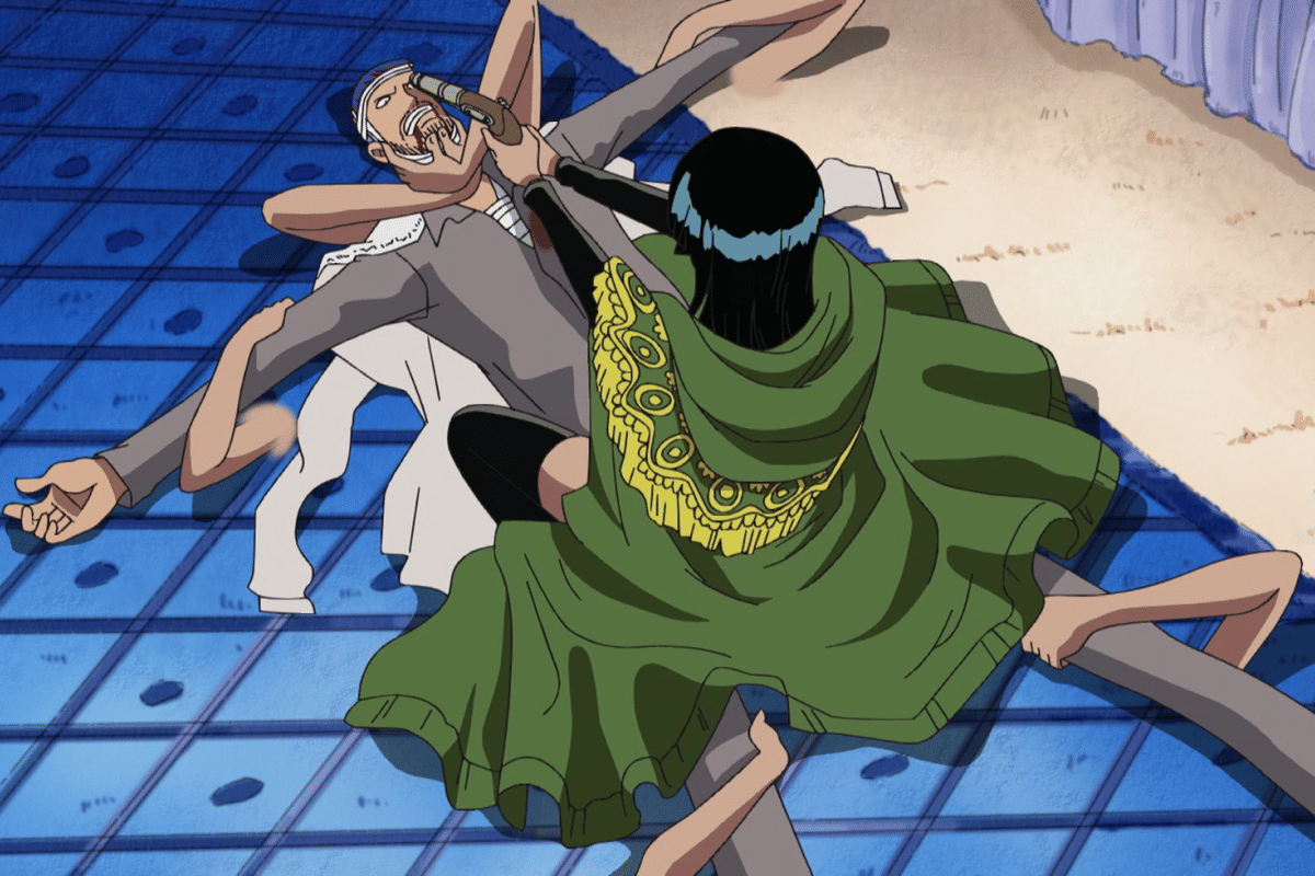 Robin mengancam akan membunuh Iceburg.