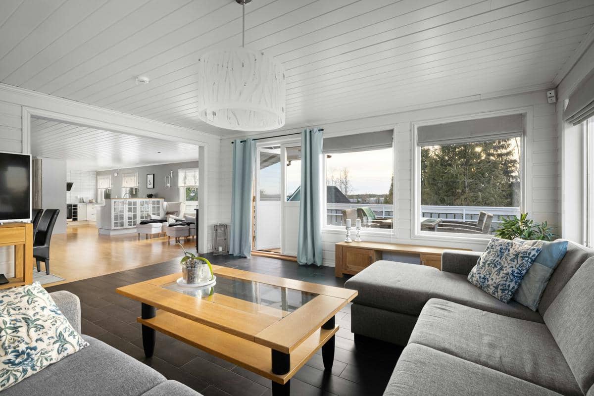 ilustrasi interior rumah open space ala Eropa