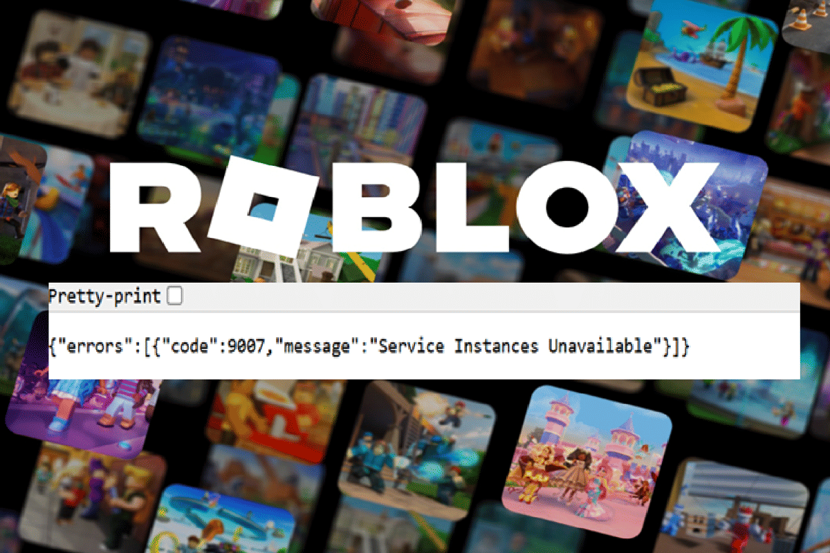 gangguan Roblox kode 9007