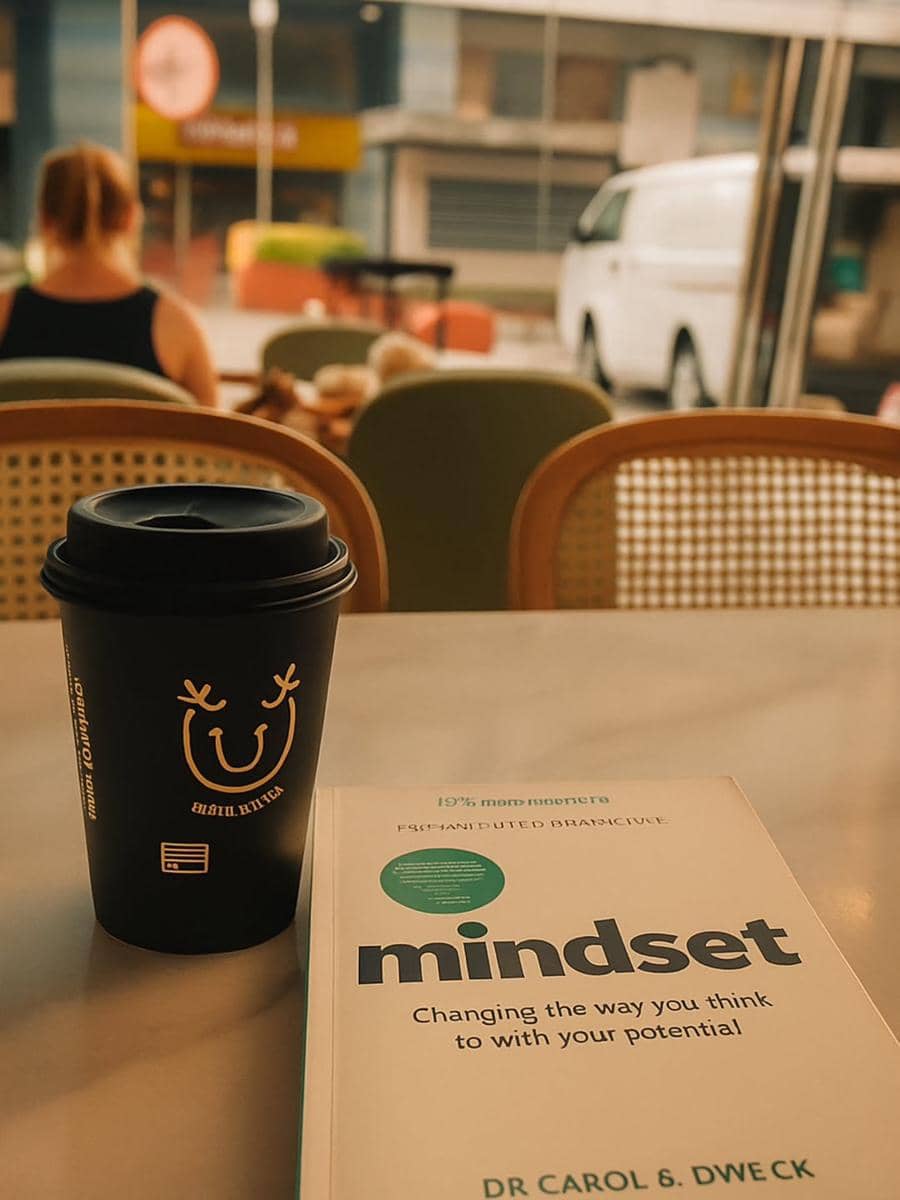 Tampilan buku Mindset.