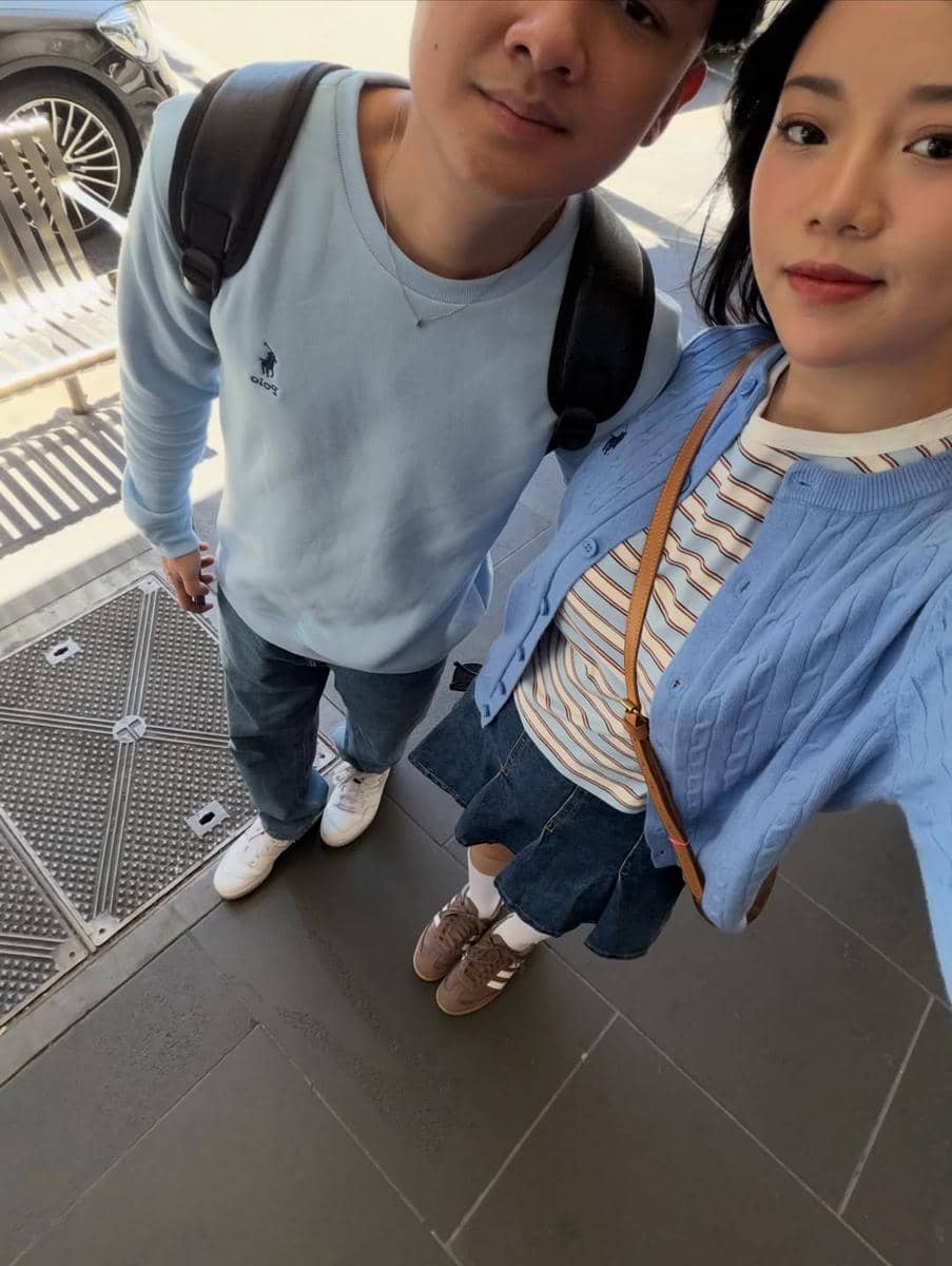 Anggis Devaki ke Sovereign Hill di Victoria.