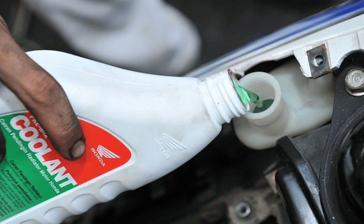 ilustrasi coolant motor