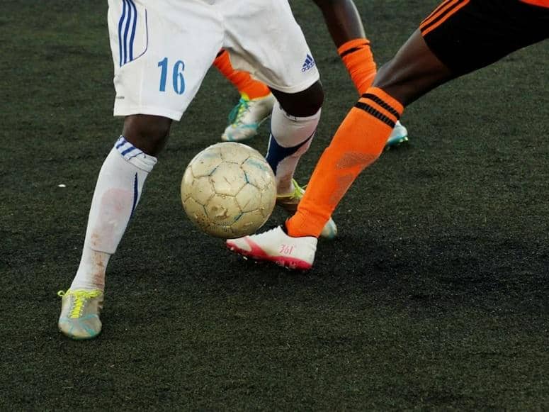 ilustrasi sepak bola Afrika