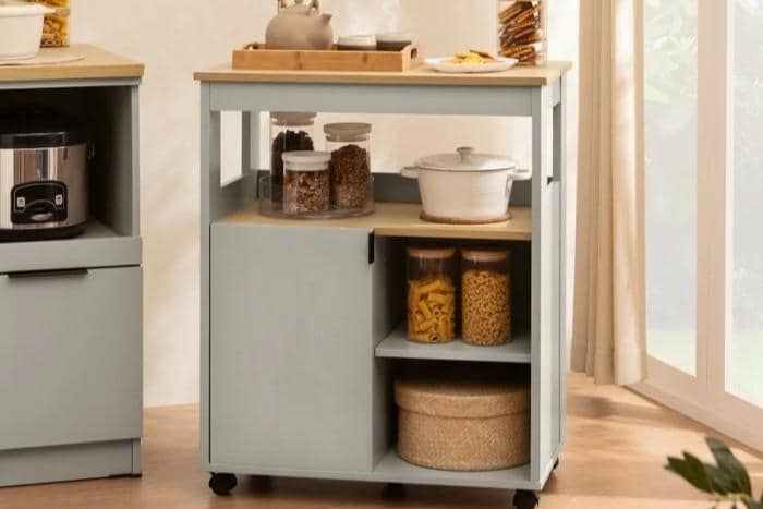 Ilustrasi troli dapur