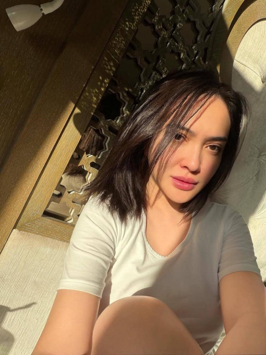 Inspirasi gaya rambut ala Shandy Aulia 