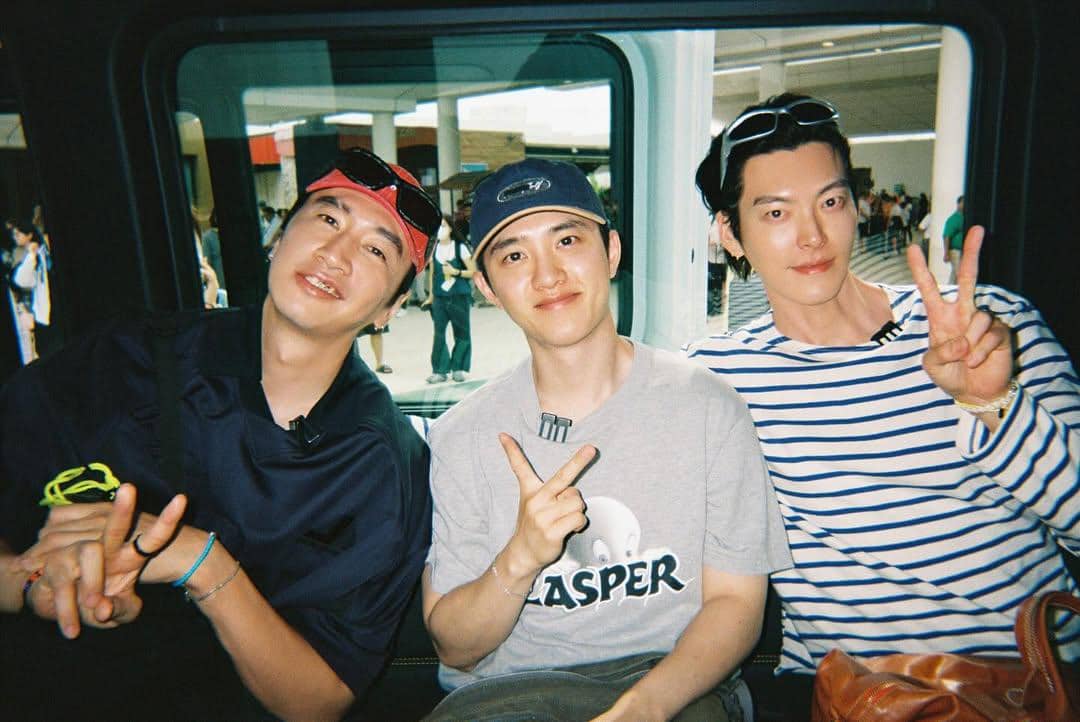 Lee Kwang Soo, D.O. EXO, dan Kim Woo Bin