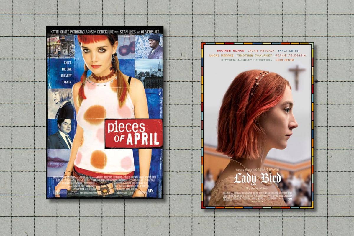 poster film Lady Bird dan Pieces of April
