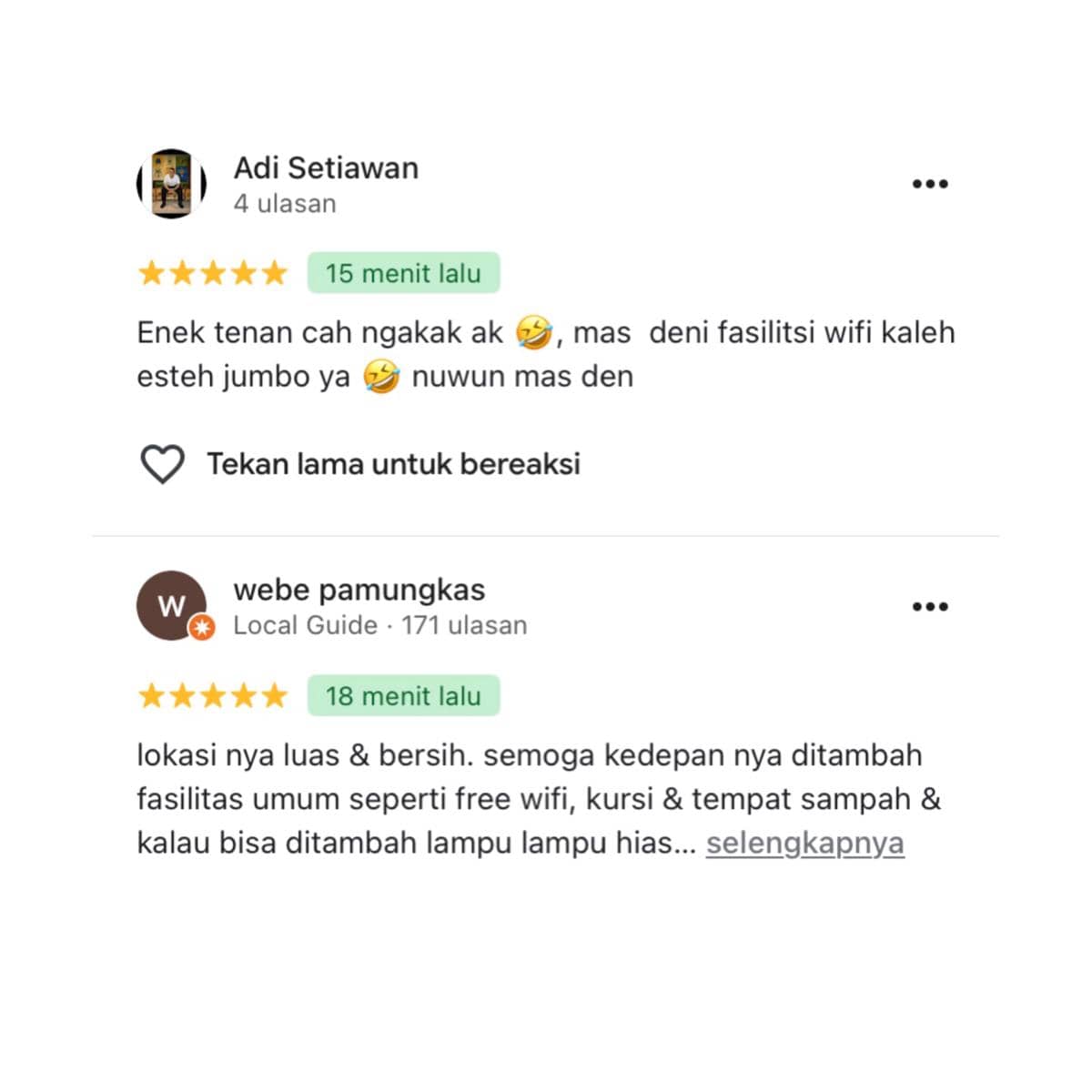 tren COD depan rumah Denny Caknan