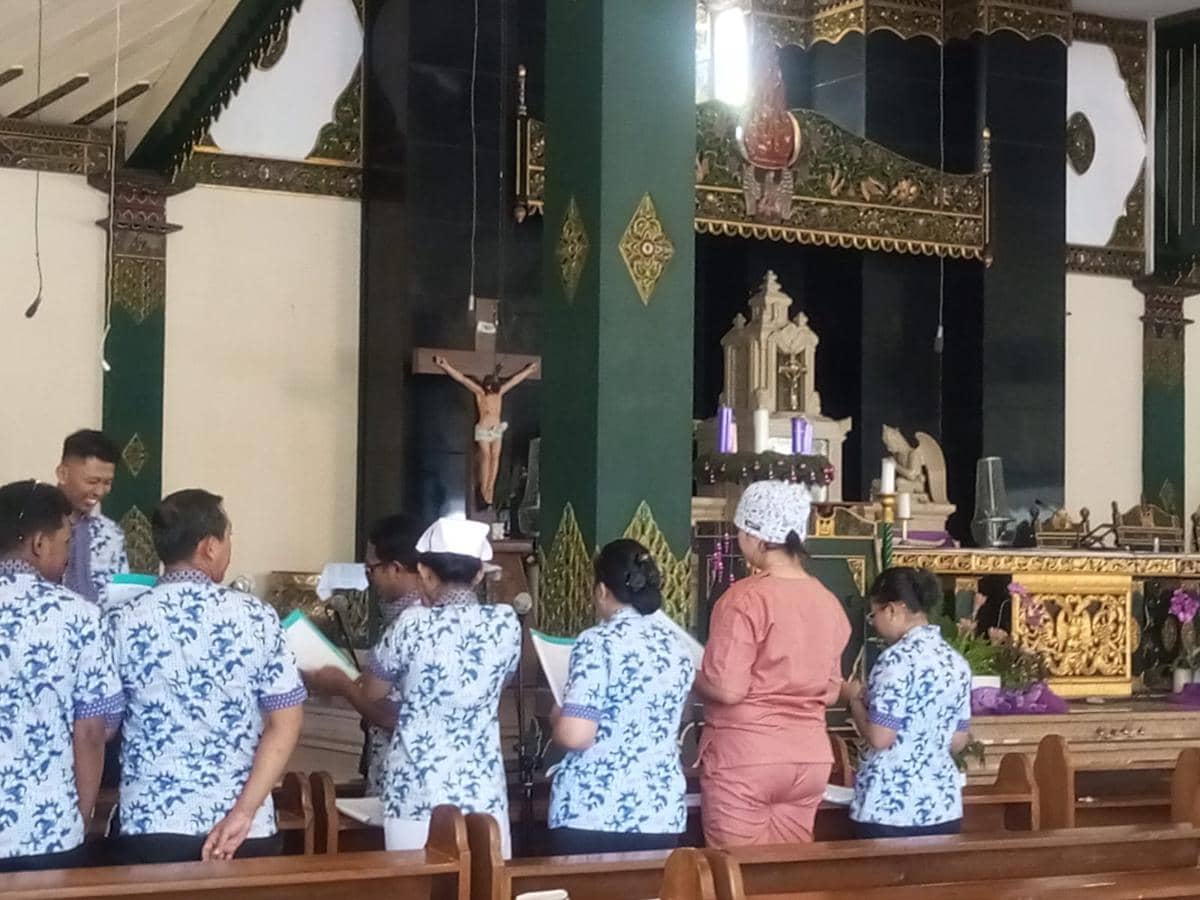 Gereja HKTY Ganjuran Bantul.