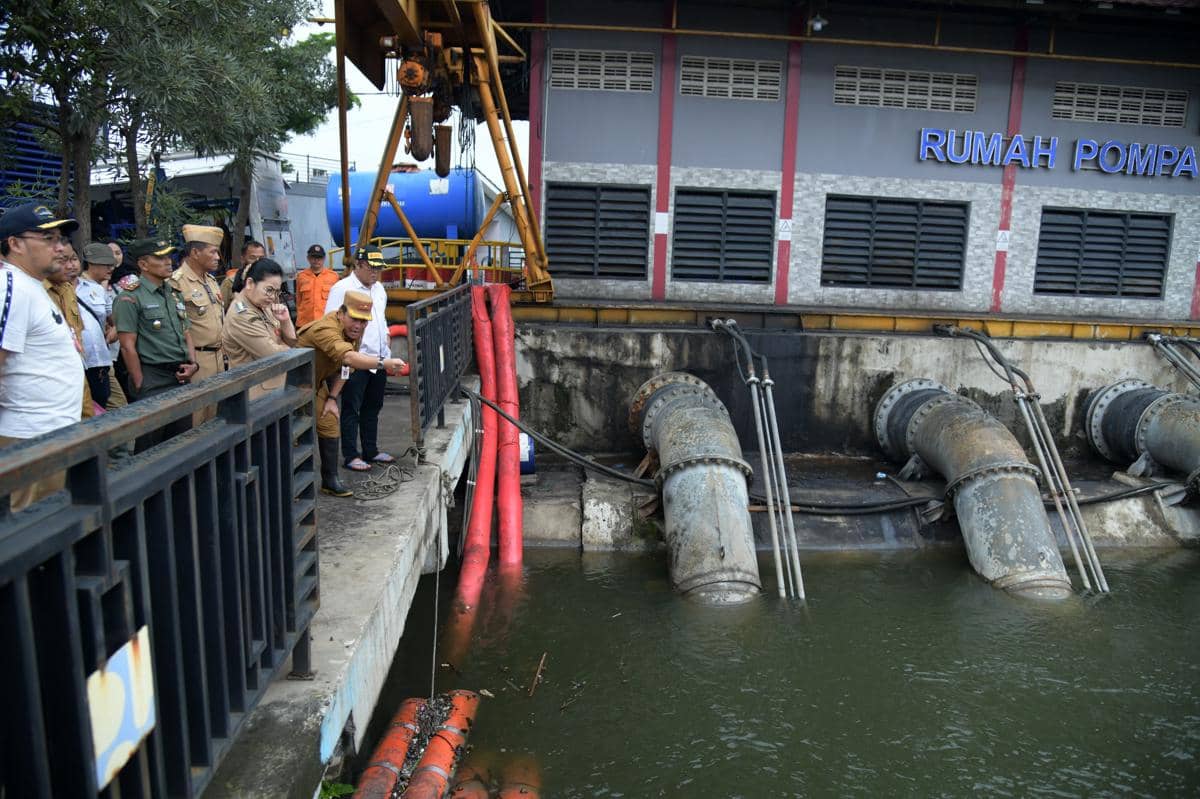 rumah pompa, penanganan banjir