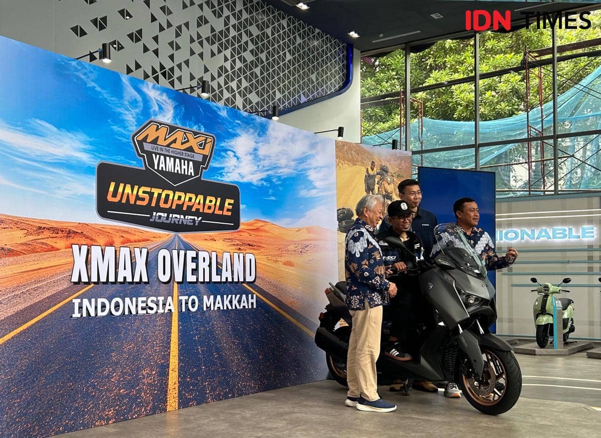 Daeng dapat Yamaha XMAX TechMax