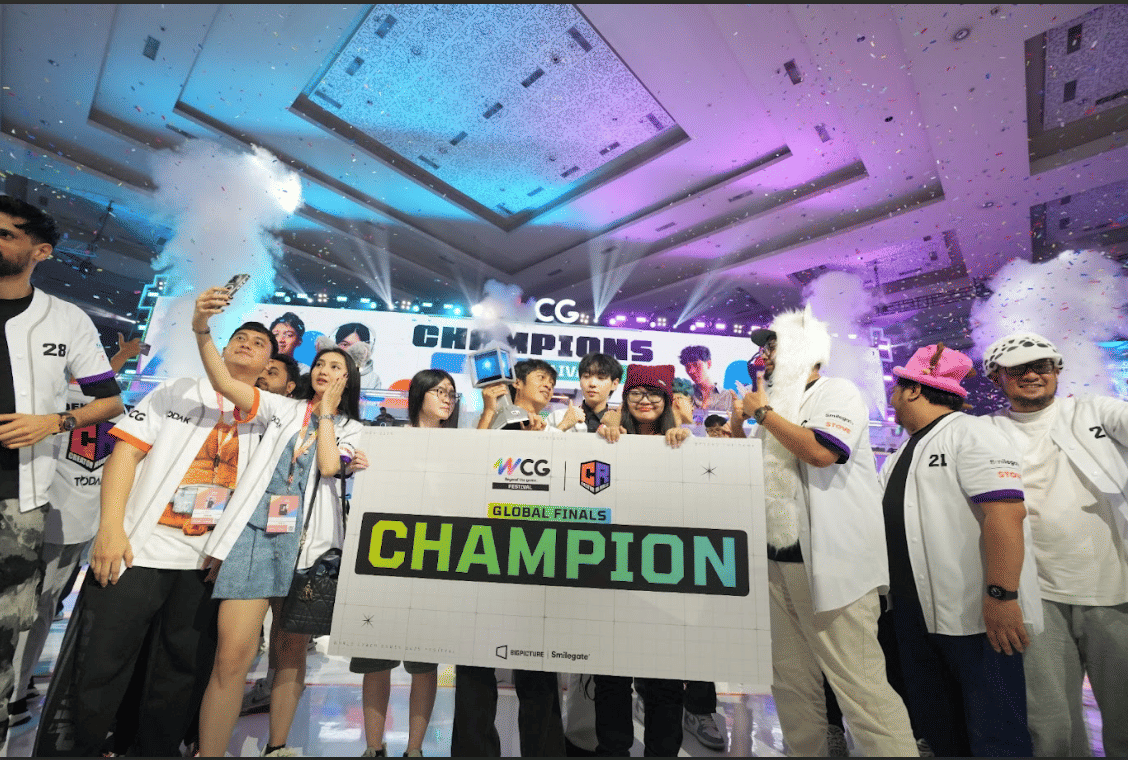 WCG Global Finals champion. (Dok. World Cyber Games)