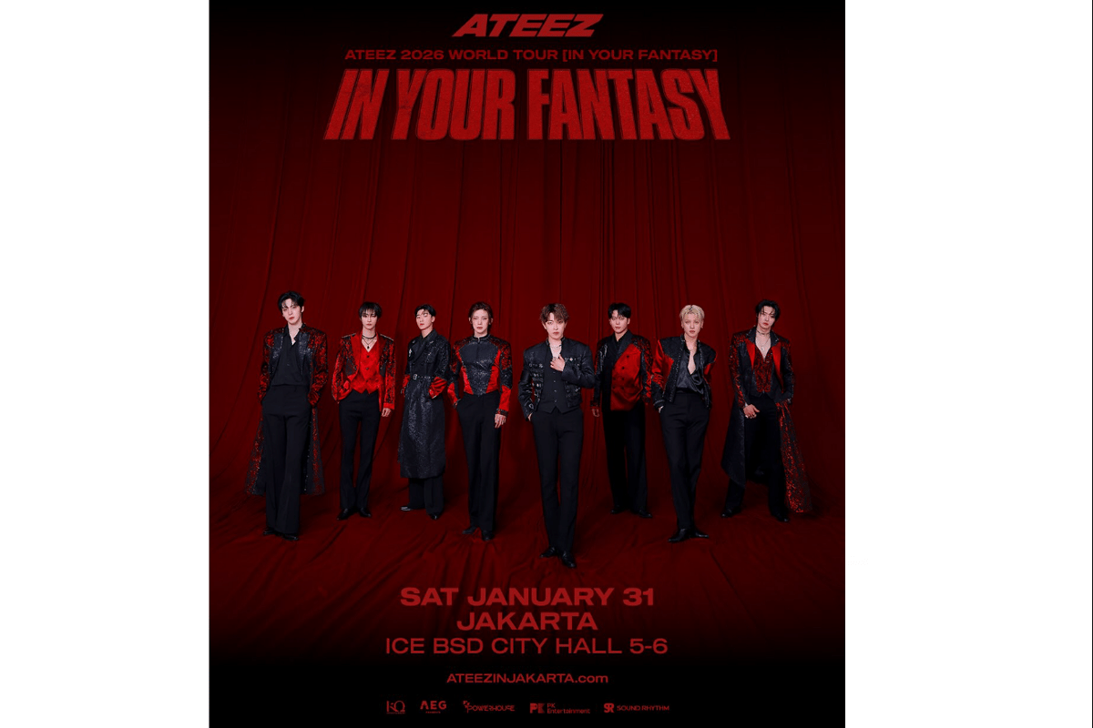 poster konser ATEEZ IN YOUR FANTASY