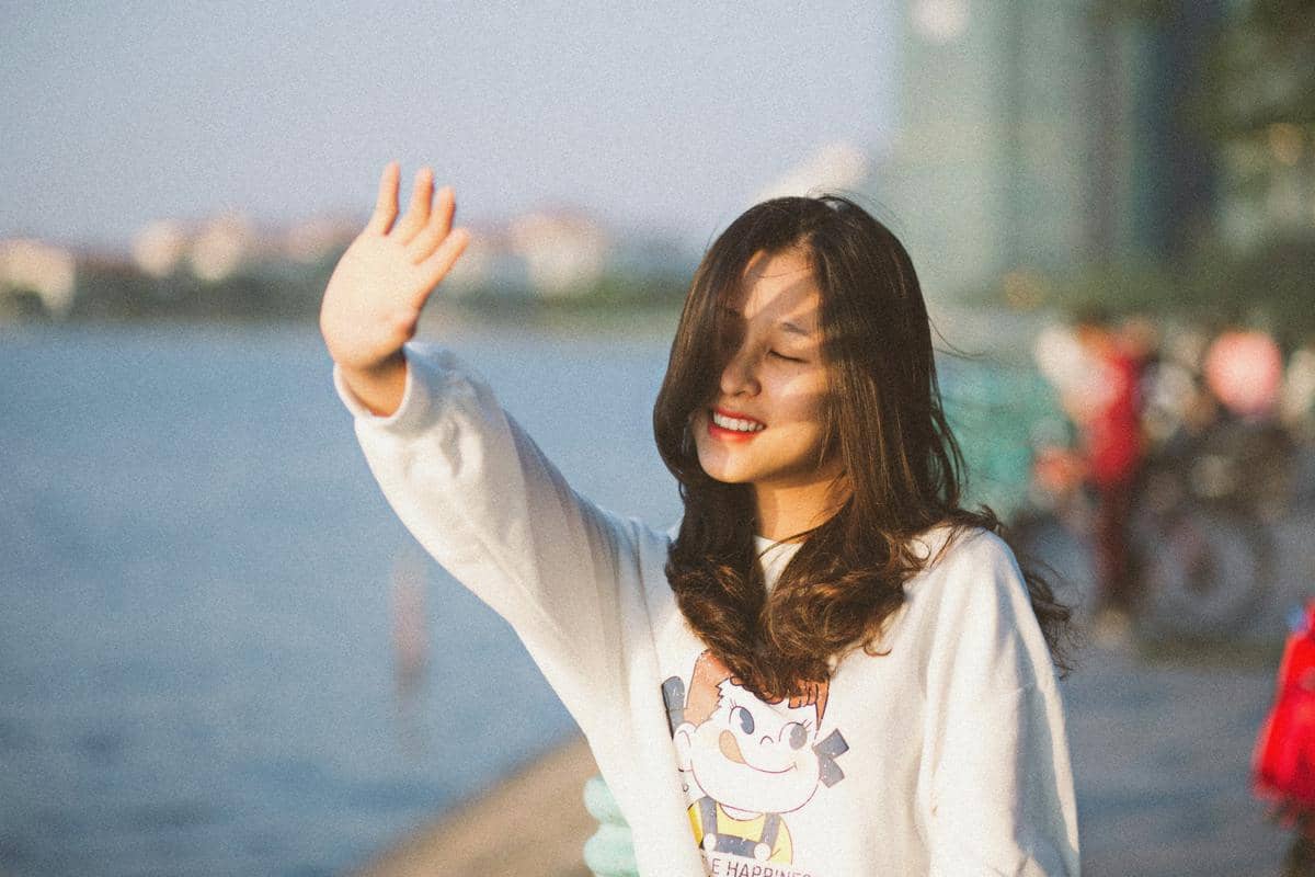 Ilustrasi merasa positif