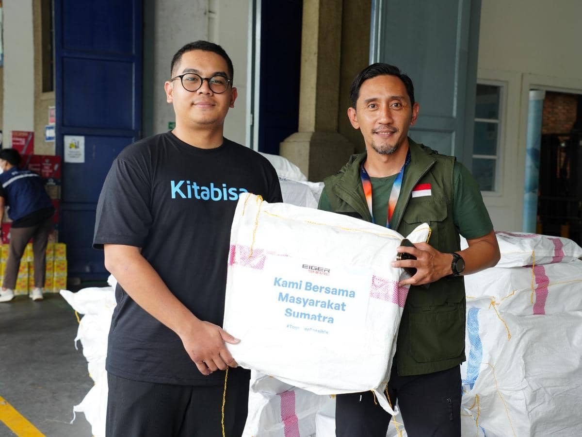 Bantuan kemanusiaan Eiger Adventure untuk Sumatra (dok.Eiger Adventure)