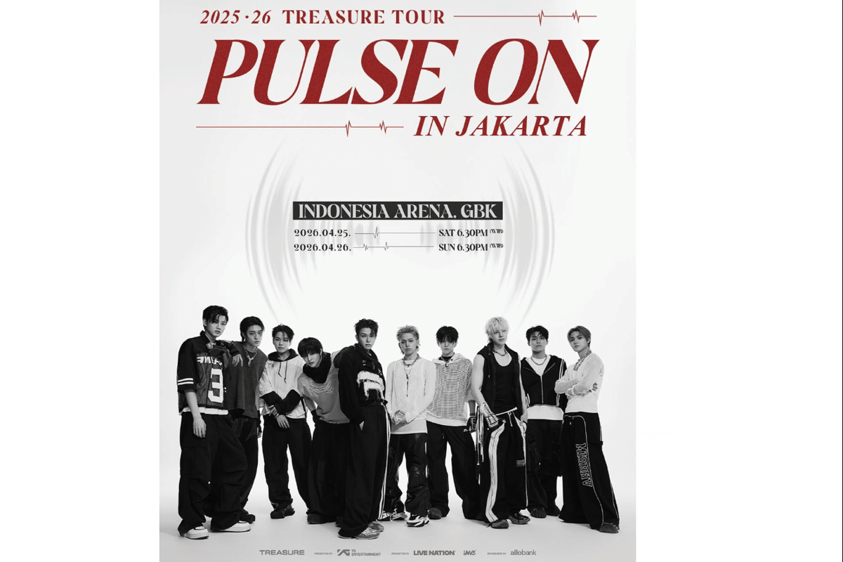 konser TREASURE TOUR PULSE ON In Jakarta