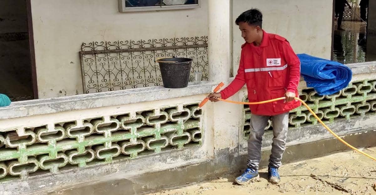 Ketua Umum PMI, Jusuf Kalla tinjau lokasi bencana dan pengungsian di Desa Palu Raya dan Bungkah