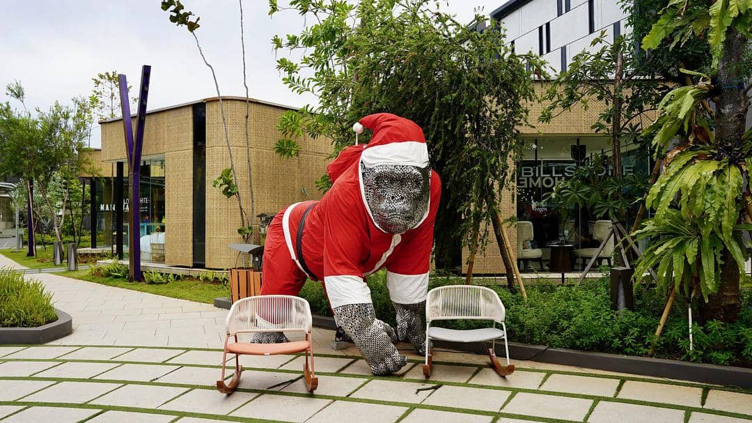 Potret Natal di Indonesia Design District, PIK, Jakarta Utara