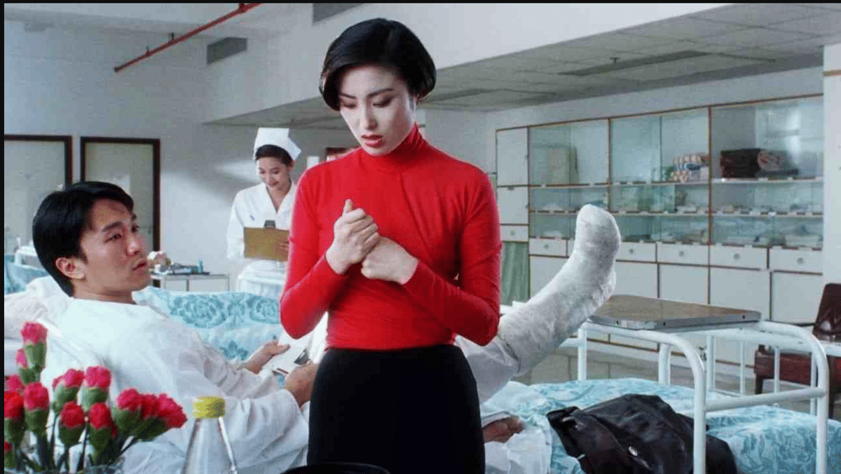 Stephen Chow. (Dok. Win's Movie Production/Fight Back to School 3)