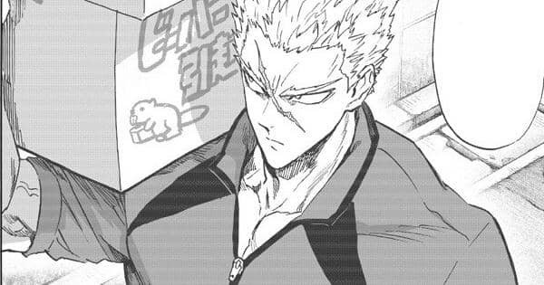 Garou bekerja paruh waktu - One Punch Man