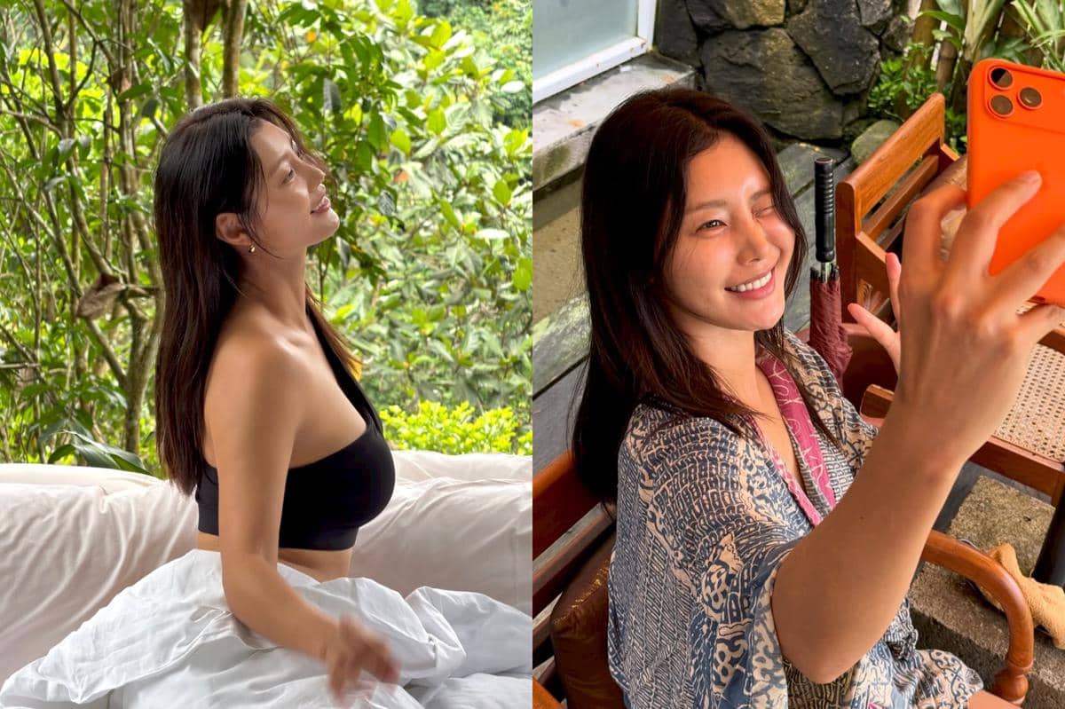 potret Kang So Yeon Single's Inferno liburan di Bali