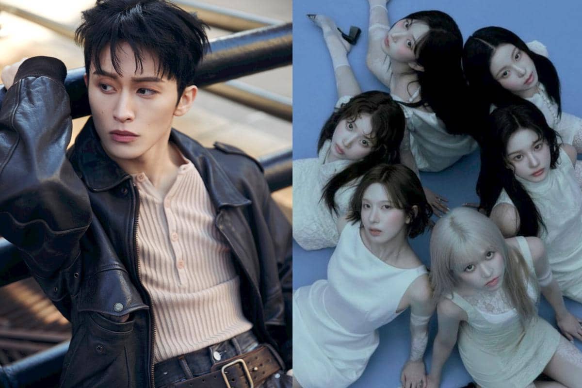 potret Mark NCT dan NMIXX