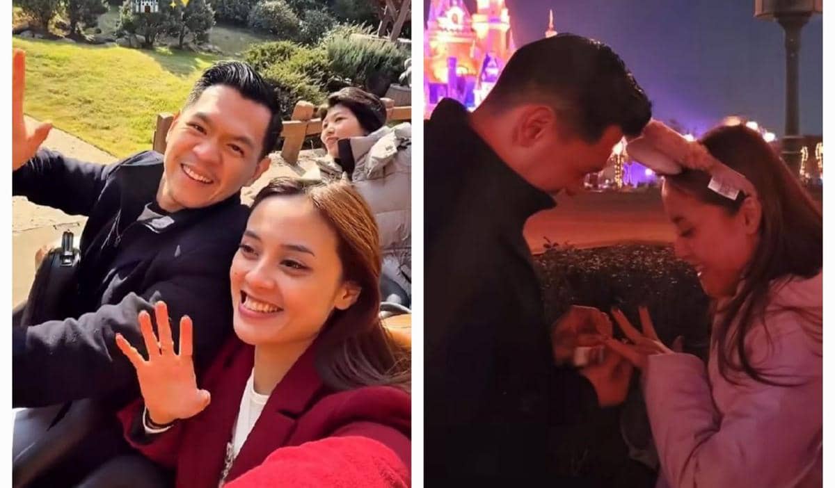 Fani MCI dan Jerry MCI liburan di Disneyland