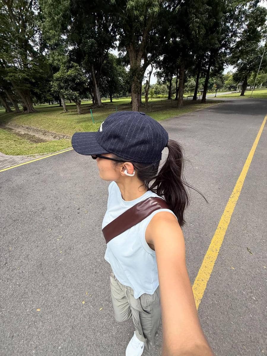 Amanda Rawles liburan ke Yogyakarta