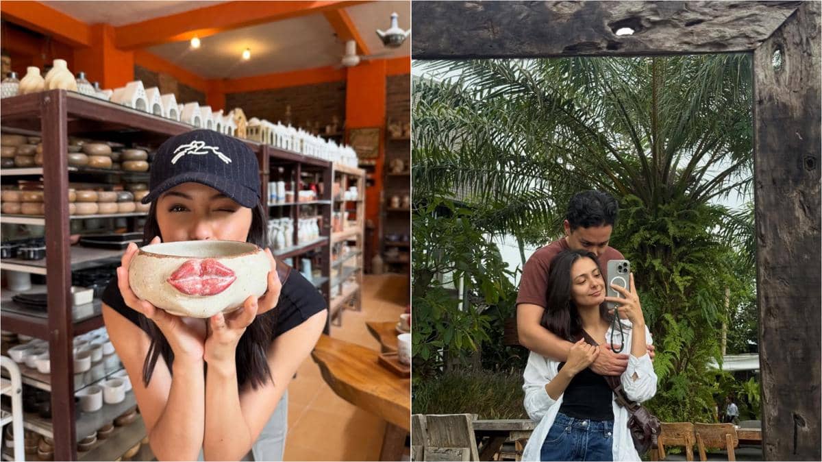 Amanda Rawles liburan ke Yogyakarta