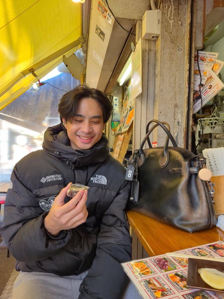 Devano Danendra liburan ke Jepang