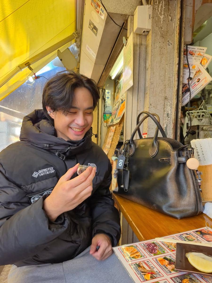 Devano Danendra liburan ke Jepang