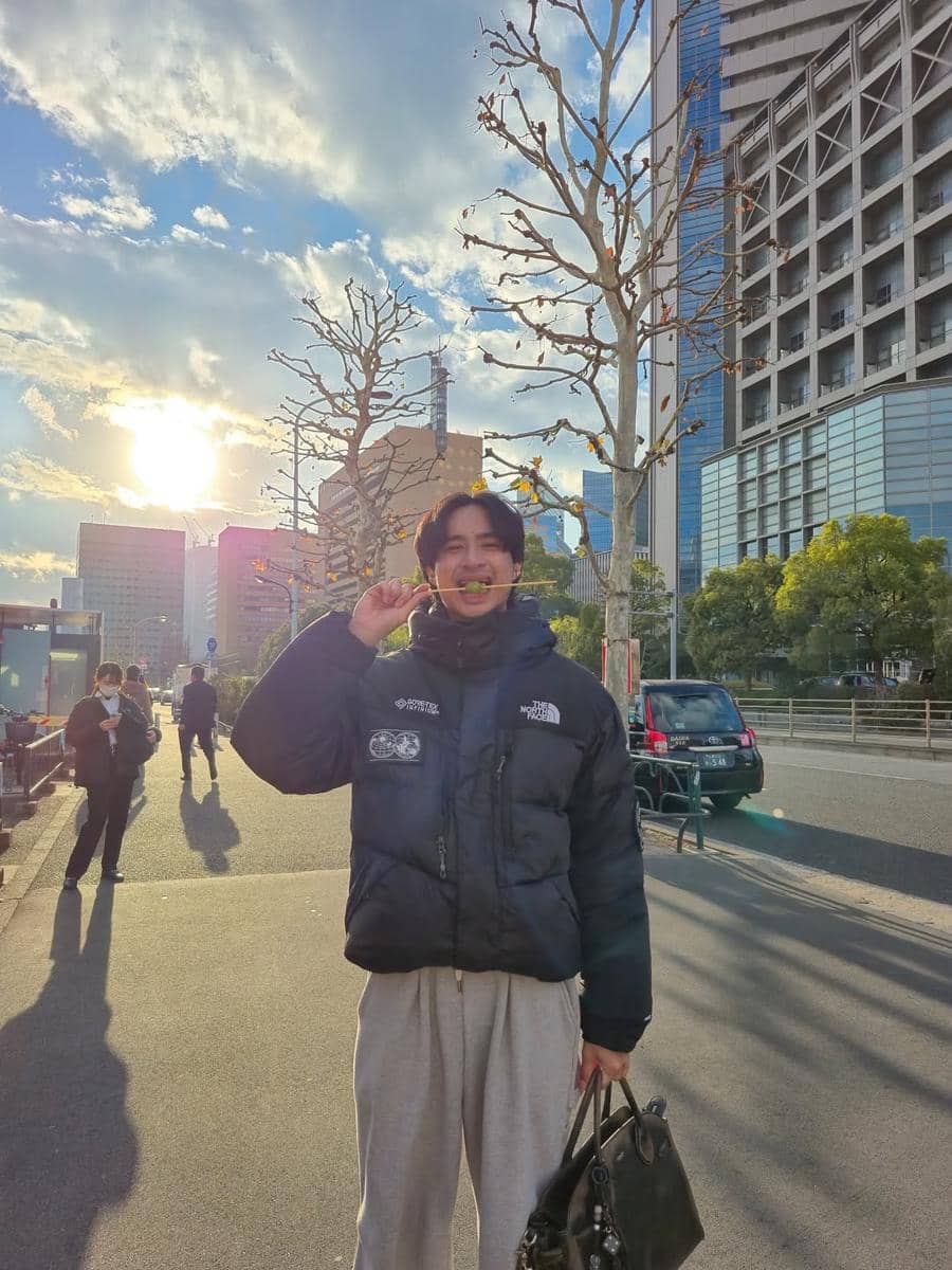 Devano Danendra liburan ke Jepang