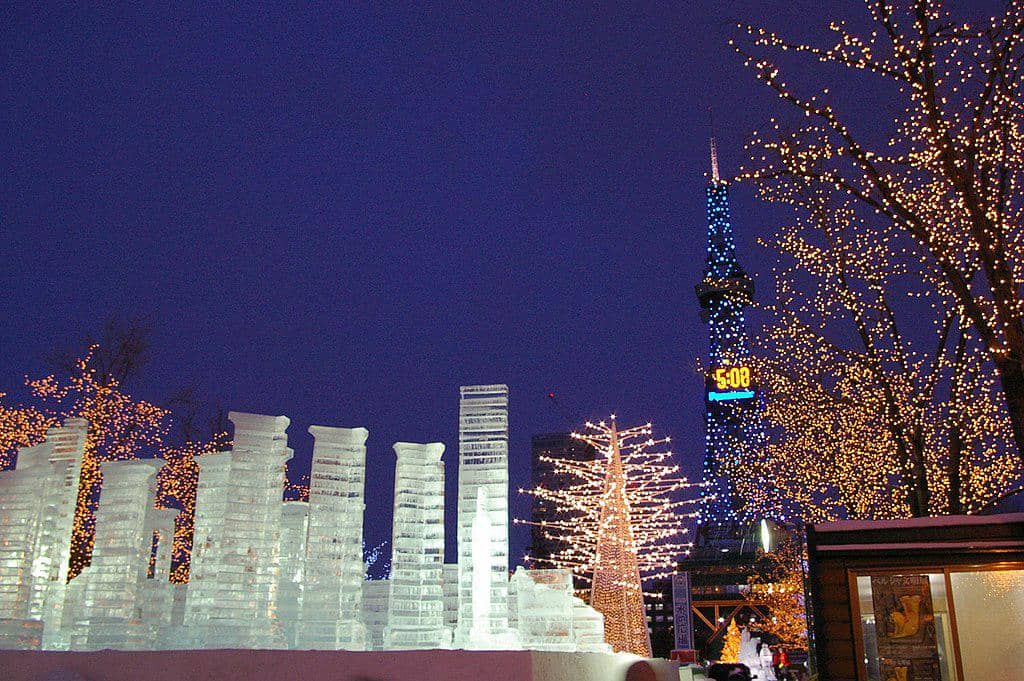 ilustrasi Sapporo Snow Festival 