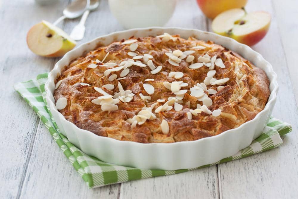 ilutrasi German apple cake