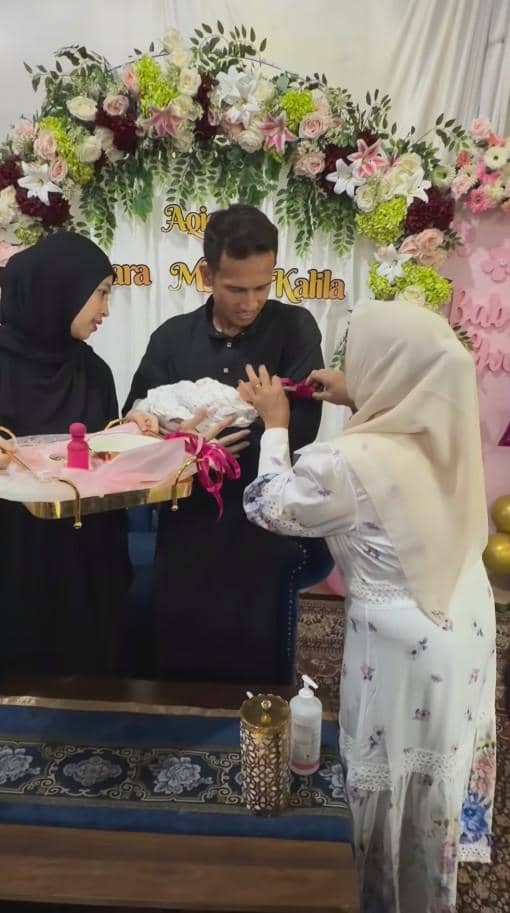Akikah Baby Elara, Putri Egy Maulana dan Adiba Khanza (instagram.com/_ummi_pipik_)
