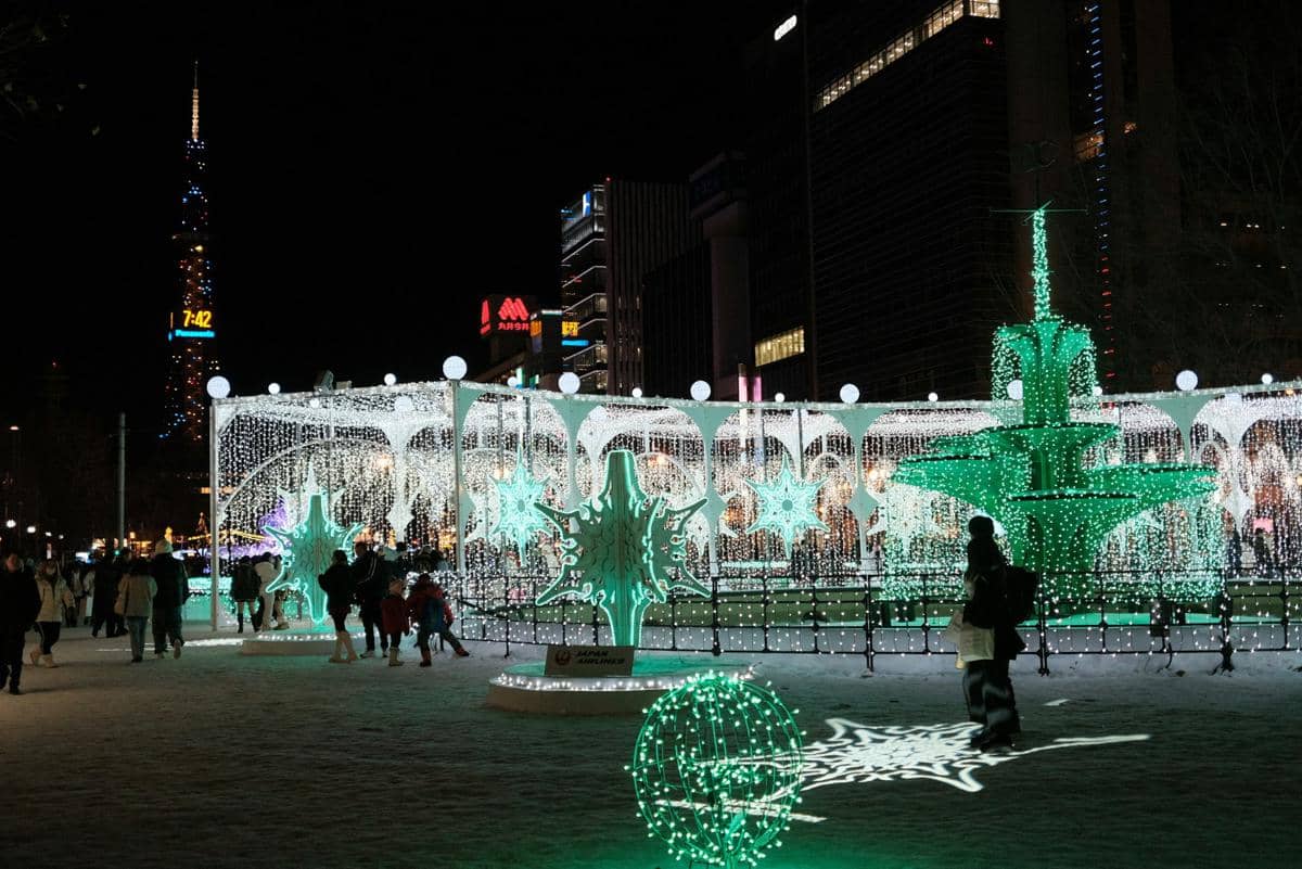 ilustrasi Sapporo Snow Festival 