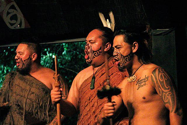 potret budaya Maori