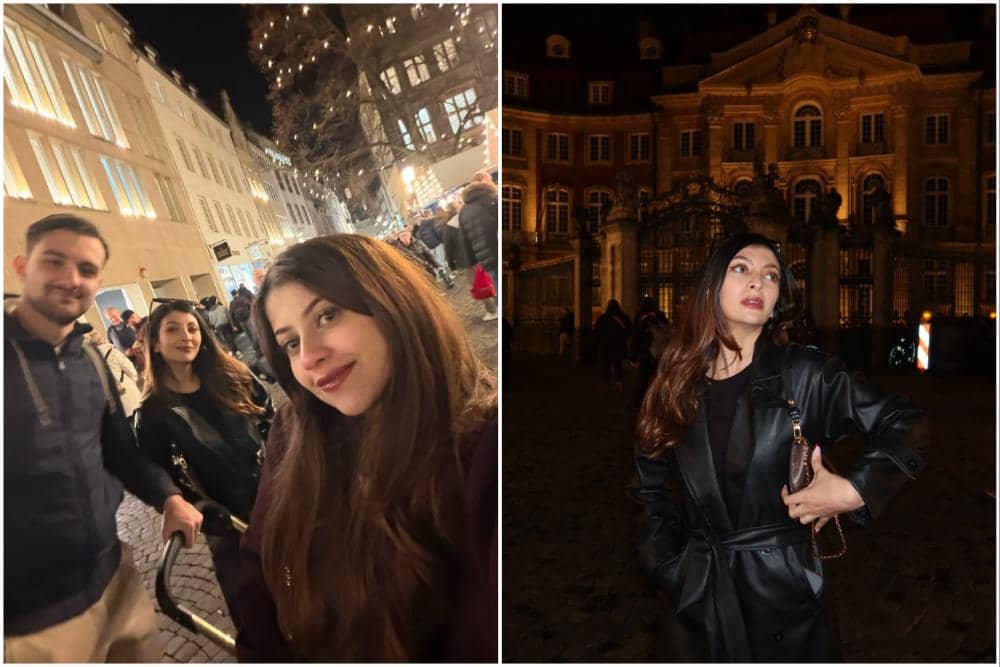 Sarah Keihl dan keluarga jalan-jalan ke Kota Münster