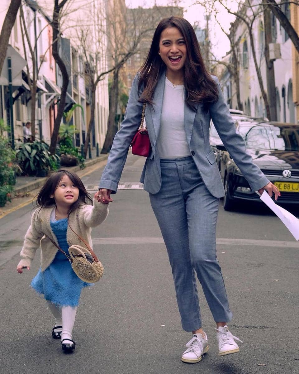 inspirasi ootd ambil rapor anak