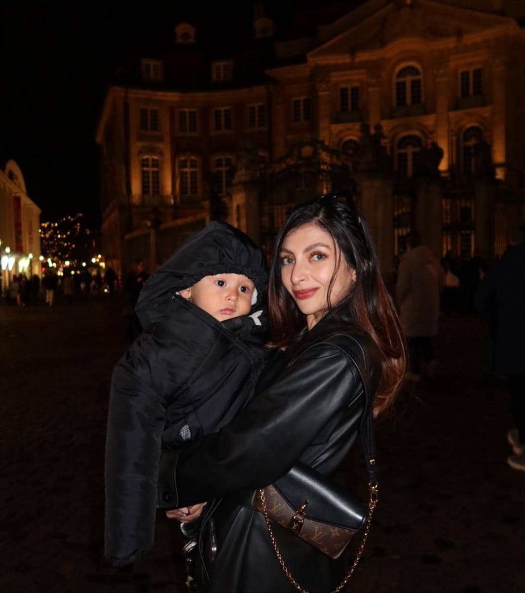 Sarah Keihl dan keluarga jalan-jalan ke Kota Münster