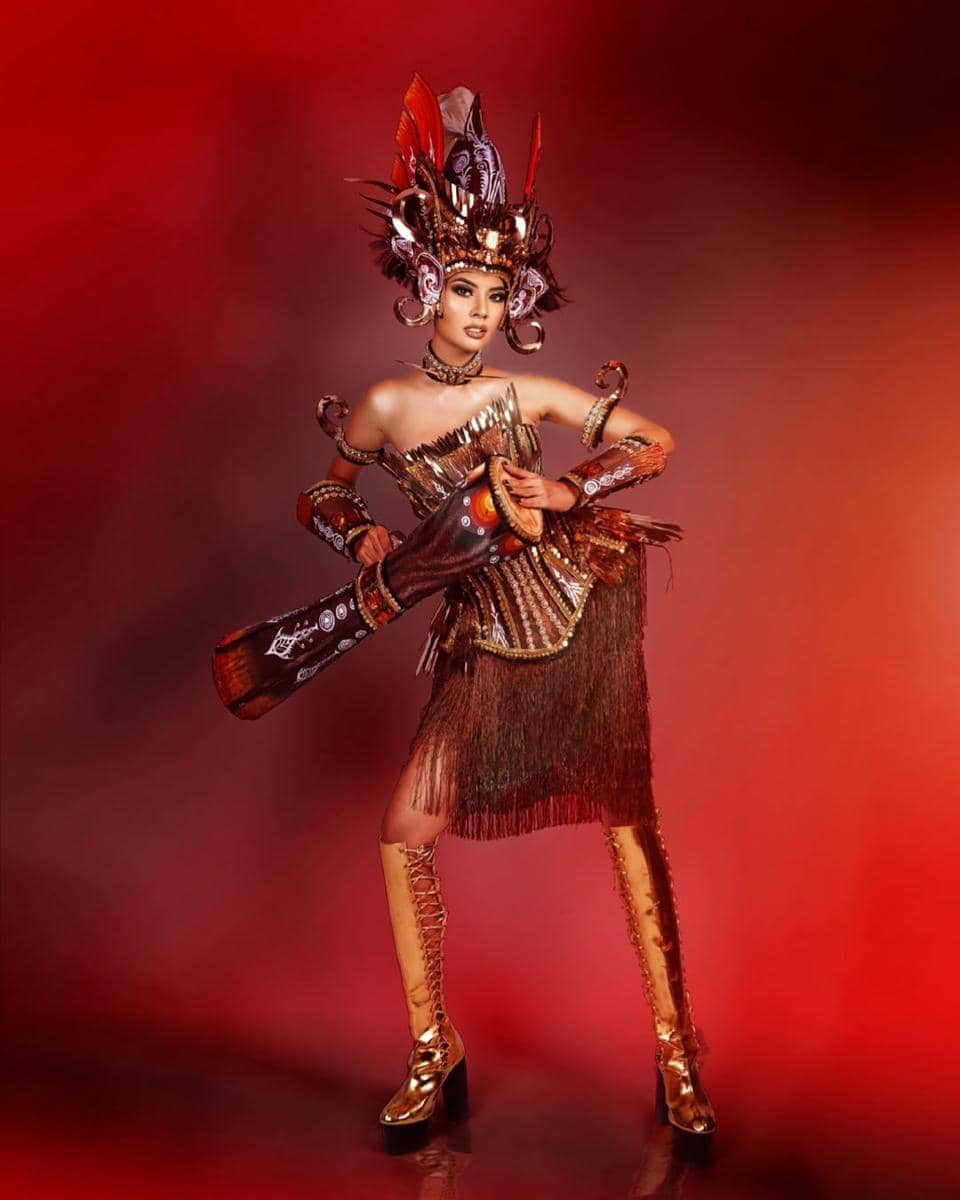 Potret National Costume Miss Eco Indonesia 2025, Yulinar Fitriani