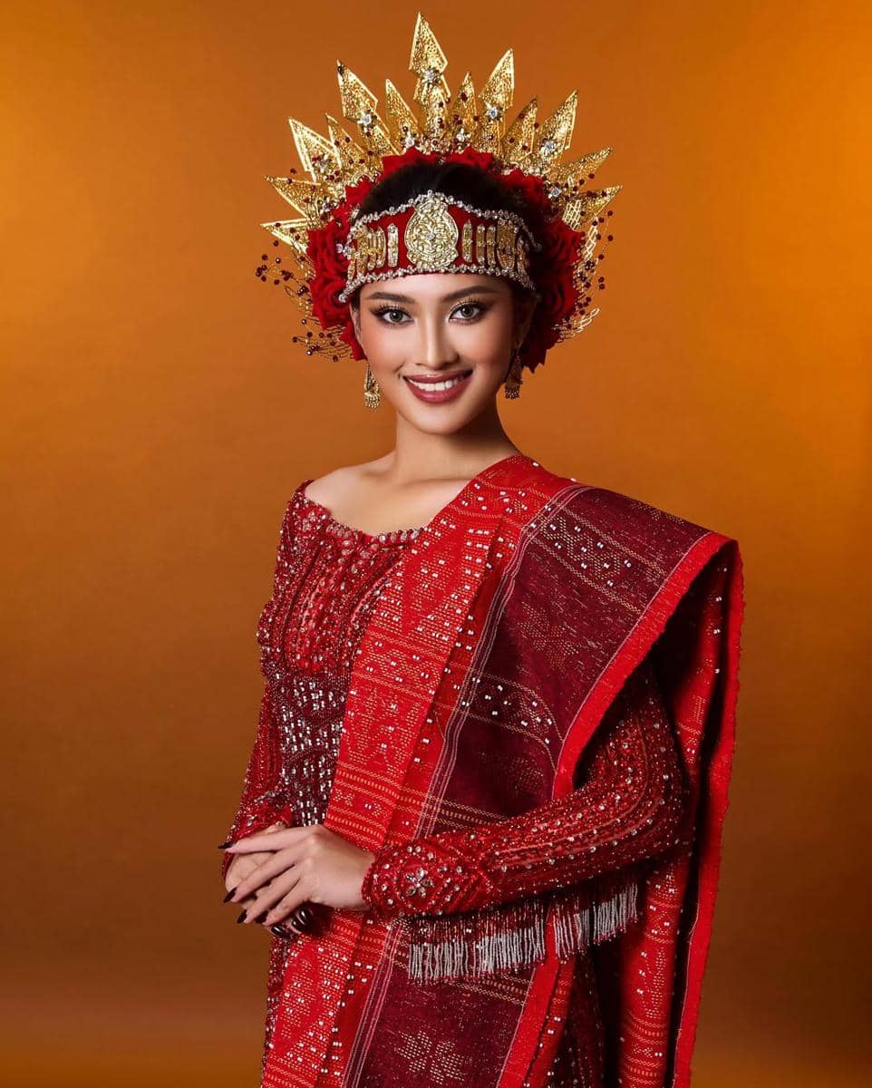 Potret National Costume Miss World Indonesia 2025, Monica Kezia